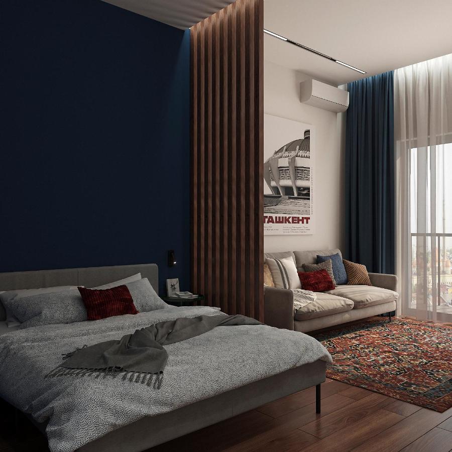 Blueloft 52 I Tashkent Apartment With Balcony Buitenkant foto