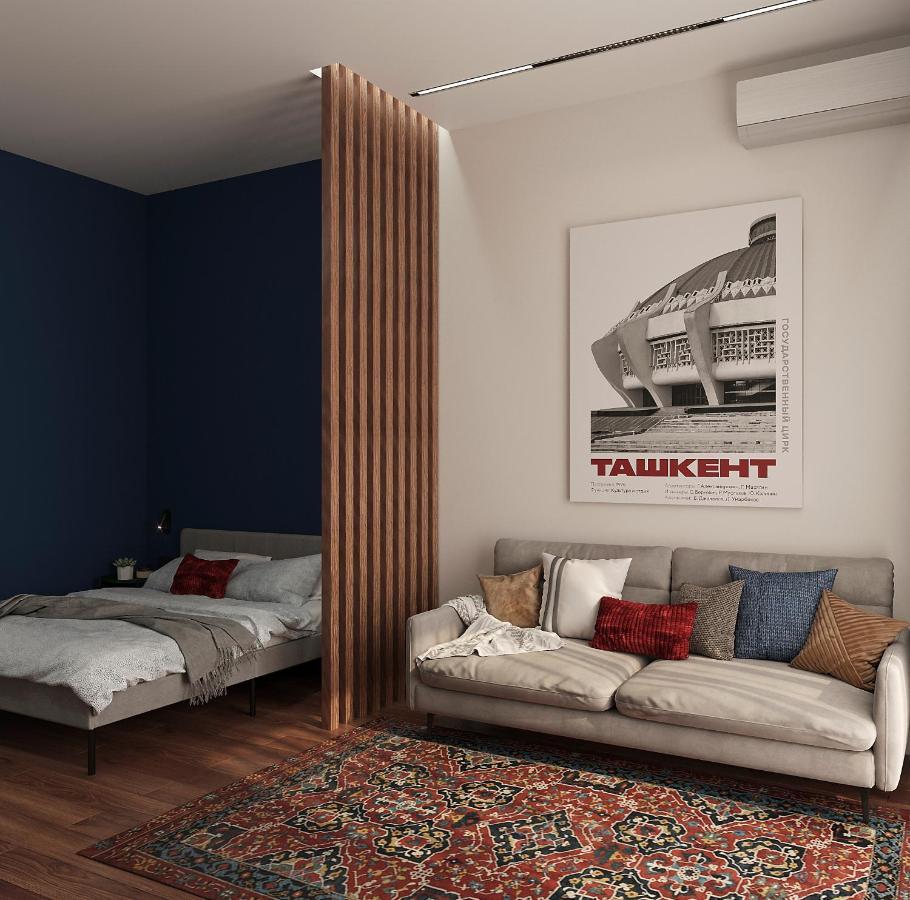 Blueloft 52 I Tashkent Apartment With Balcony Buitenkant foto