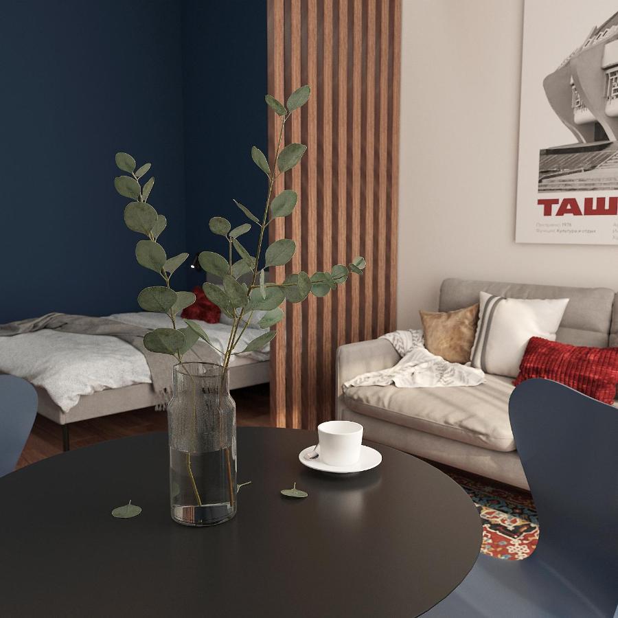 Blueloft 52 I Tashkent Apartment With Balcony Buitenkant foto